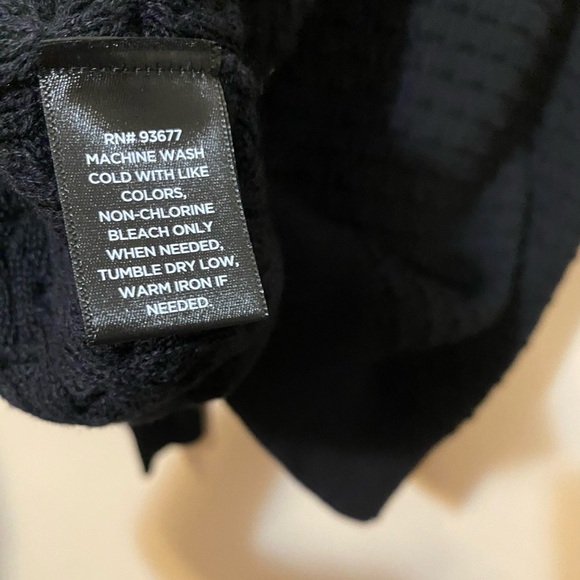 Shaquille O’Neal men’s Sweater black NWT size Large Tall - Picture 8 of 8